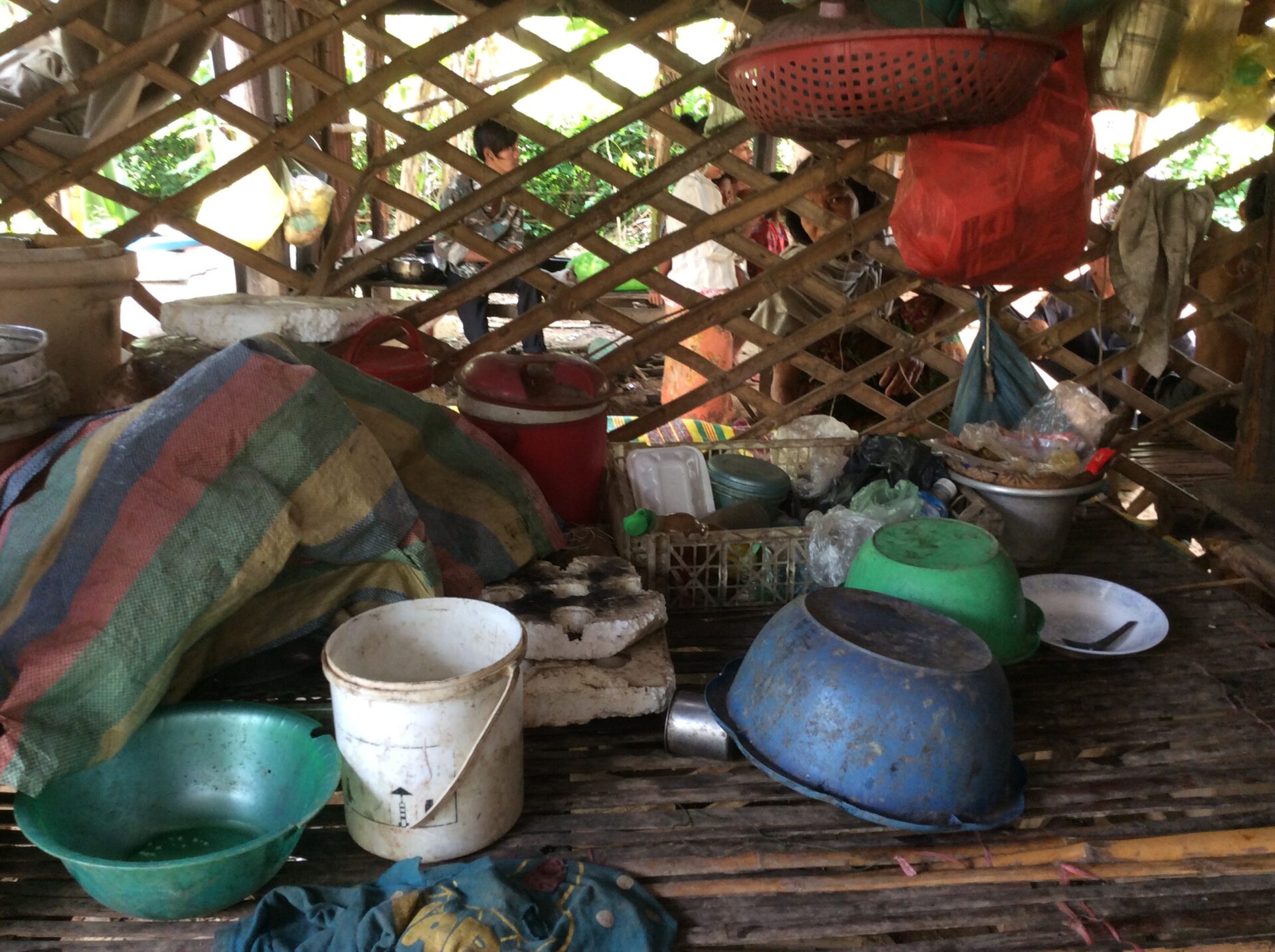 Buo Phans kitchen elderly cambodia living circumstances