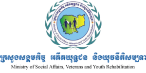 ministery of social affairs Cambodia logo
