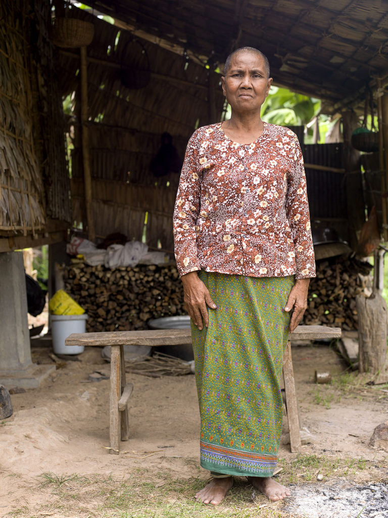 Yoeum Phor elderly woman cambodia