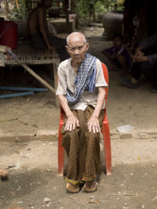 Buo Phan (91) portrait elderly poor
